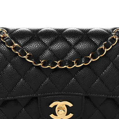 Chanel Caviar Quilted Small Double Flap Black 8 of 11