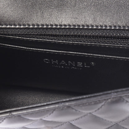 Chanel Lambskin Quilted Mini Rectangular Flap Black 9 of 13