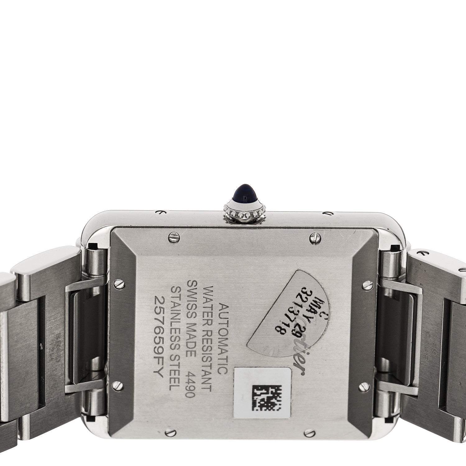 Cartier Stainless Steel 31mm Tank Must Automatic Watch 4 of 5