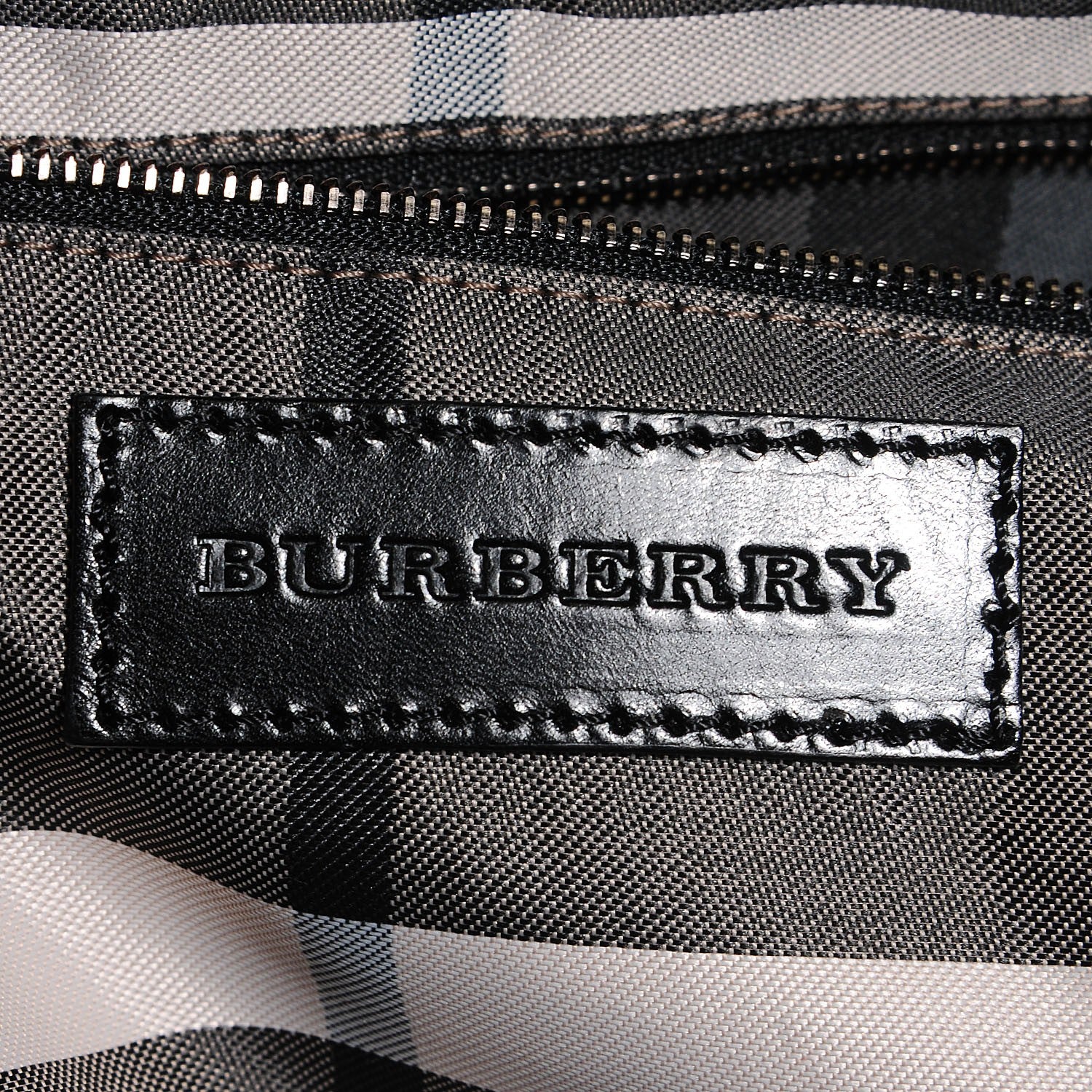 Burberry Prorsum Calfskin Studded Knight Satchel Black 8 of 10