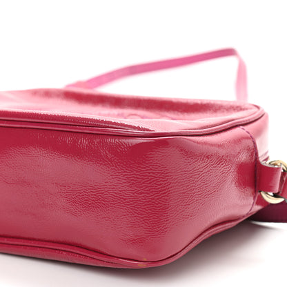 Gucci Soft Patent Small Soho Disco Bag Bright Bougainvillea 10 of 11