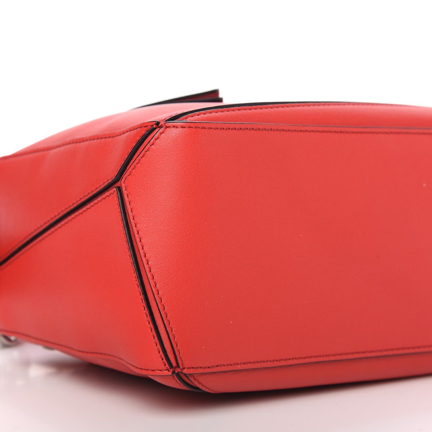 Loewe Calfskin Small Puzzle Bag Scarlet 6 of 9