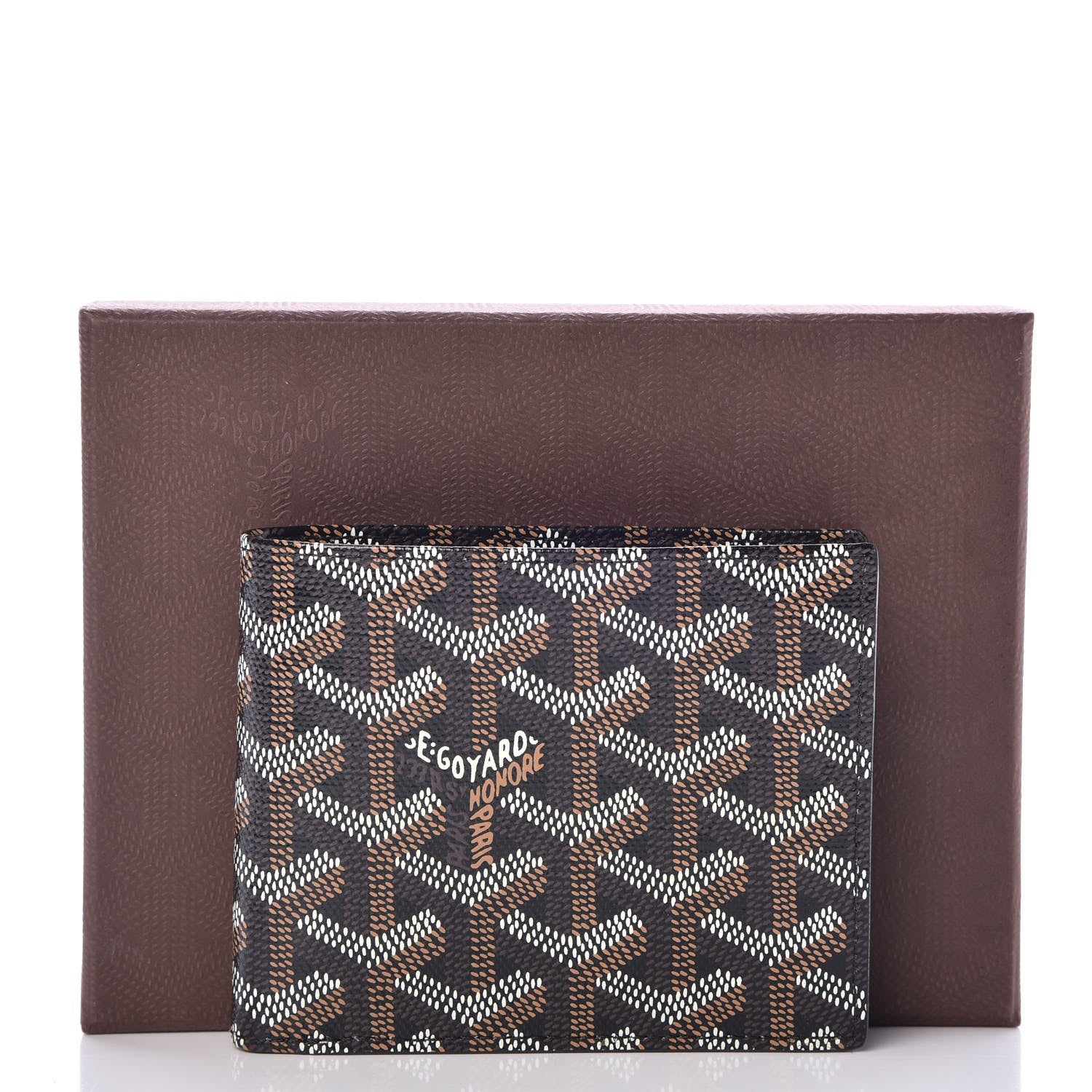 Goyard Goyardine Bi-Fold Wallet Black 8 of 8