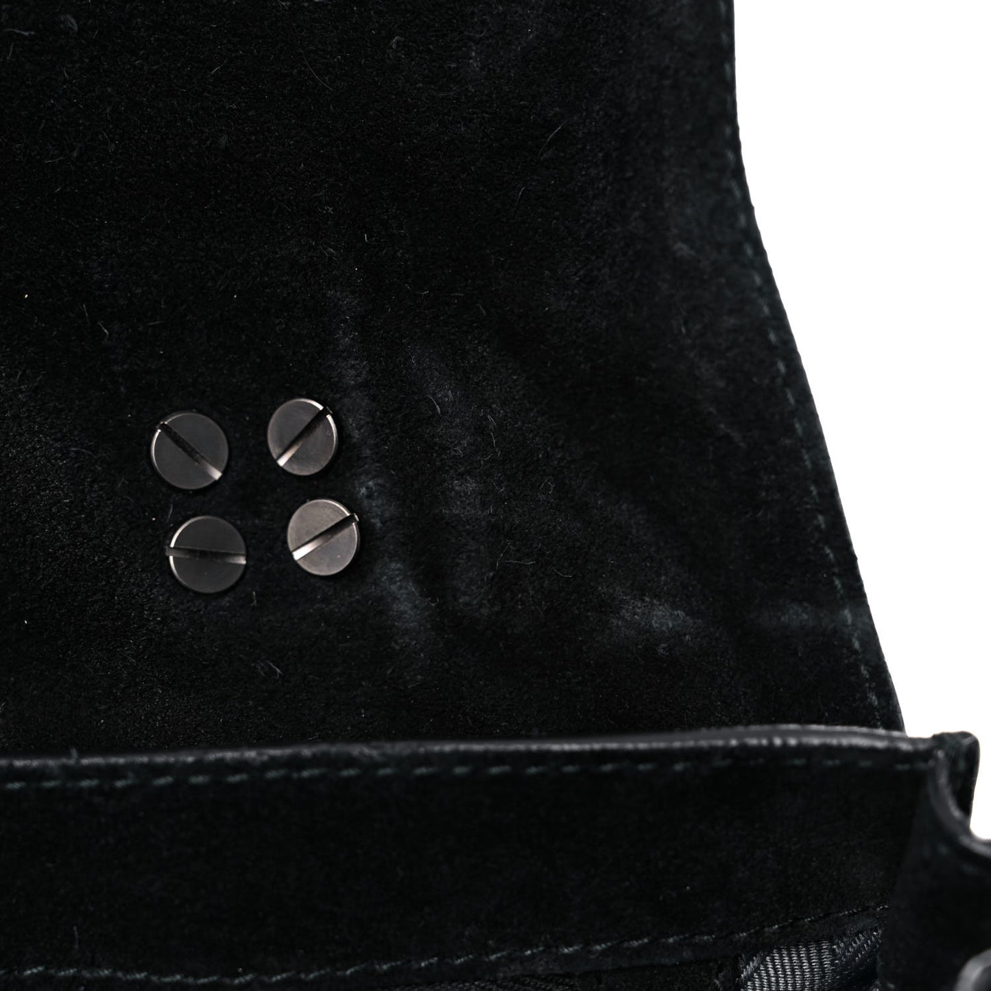 Suede Tiny PS1 Satchel Black