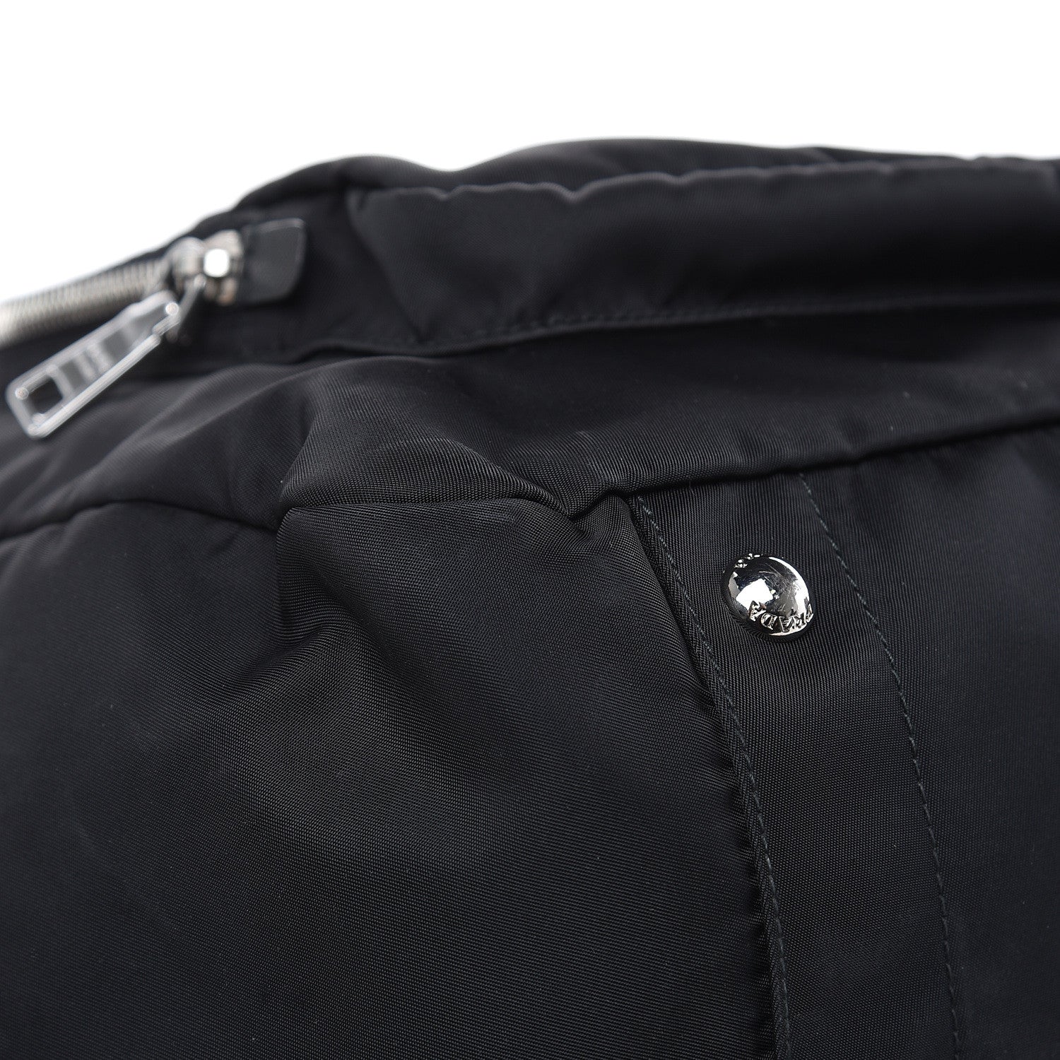 Prada Tessuto Nylon Vela Diaper Bag Black 8 of 13