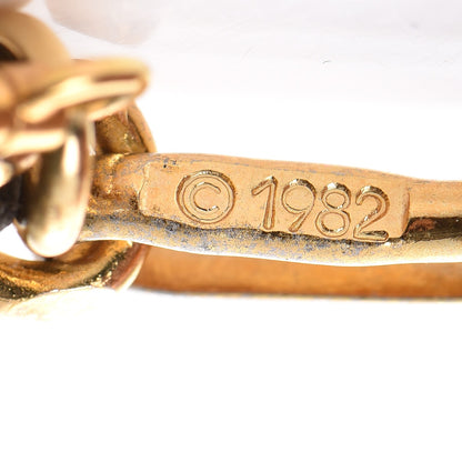 Chanel CHANE Lambskin Chain CC Medallion Belt Black Gold 7 of 7