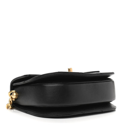 Chanel Calfskin Quilted Moon Messenger Black 4 of 13