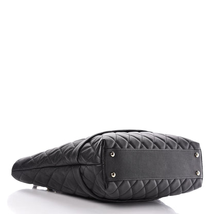Chanel Caviar Quilted Rolled Up Tote Black 3 of 10