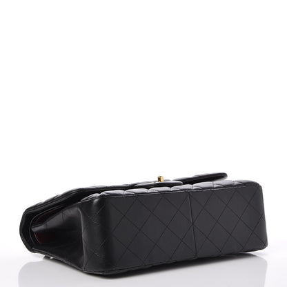 Chanel Lambskin Quilted Jumbo Double Flap Black 4 of 7