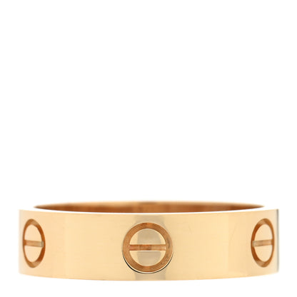 Cartier 18K Yellow Gold 5.5mm LOVE Ring 60 9 3 of 5