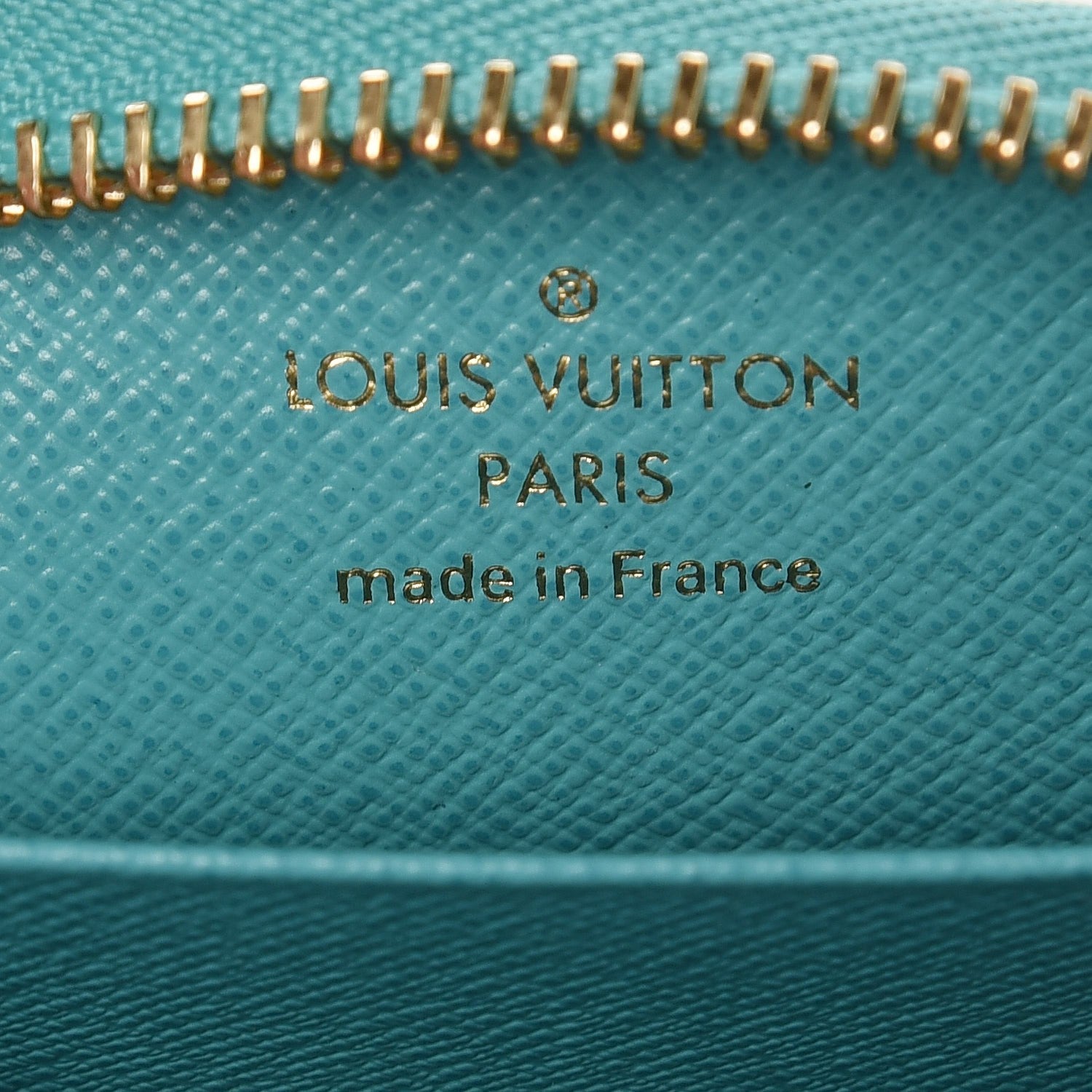 Louis Vuitton Monogram Zippy Multicartes Turquoise 6 of 6