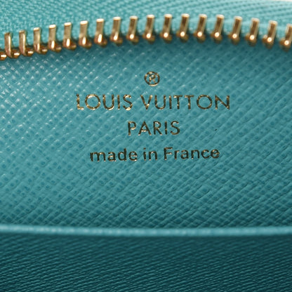 Louis Vuitton Monogram Zippy Multicartes Turquoise 6 of 6