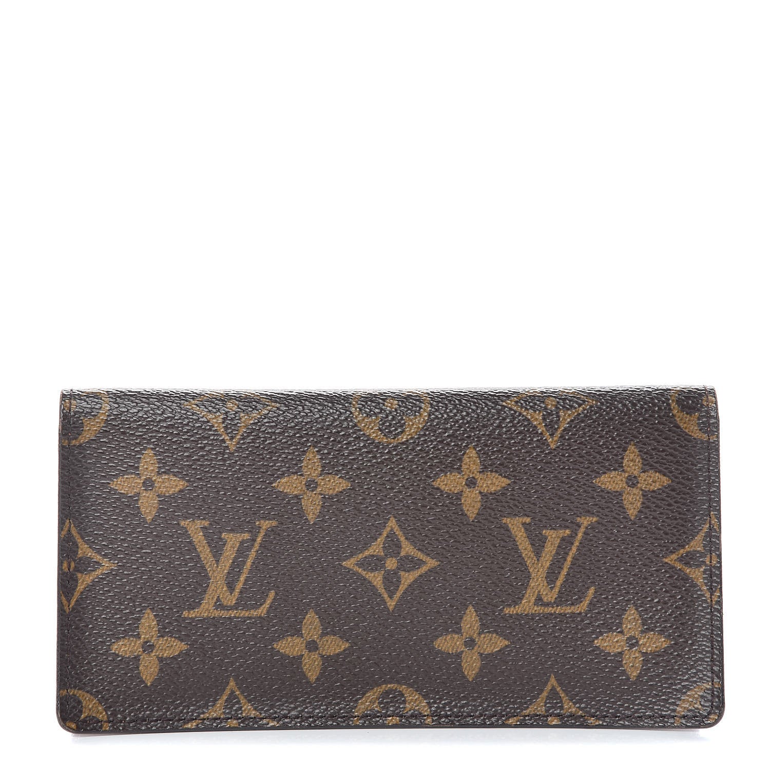 Louis Vuitton Monogram Simple Checkbook Holder Wallet 1 of 10