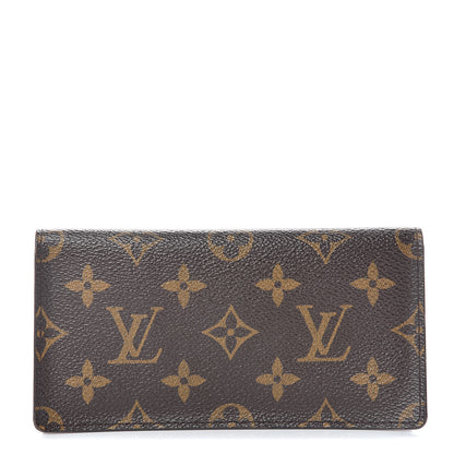 Louis Vuitton Monogram Simple Checkbook Holder Wallet 1 of 10