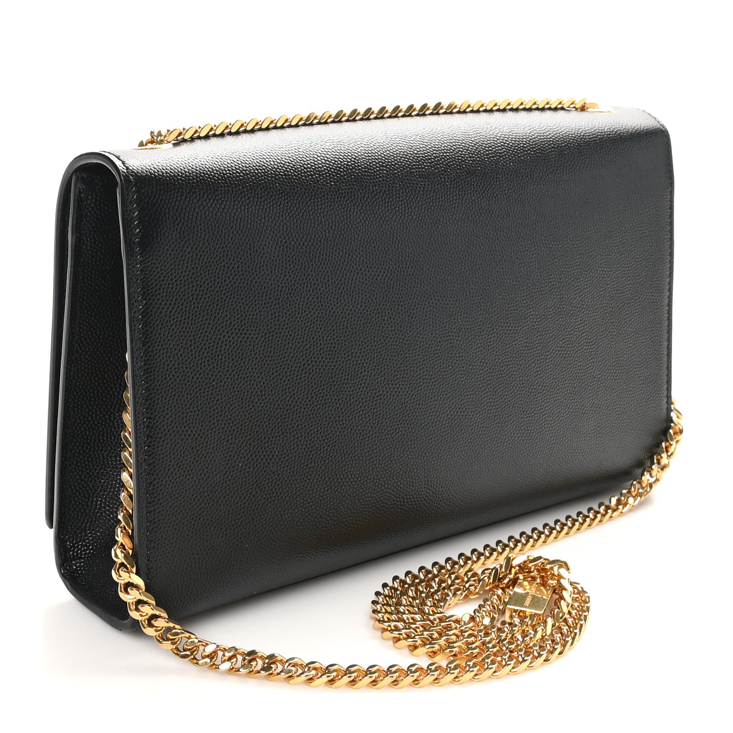 Grain De Poudre Medium Classic Monogram Kate Tassel Satchel Black