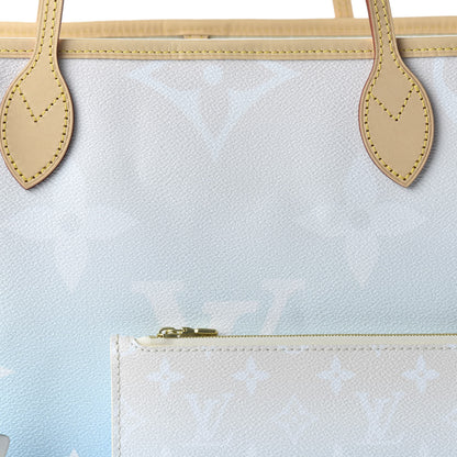 Louis Vuitton Monogram Giant By The Pool Neverfull MM Blue 9 of 9