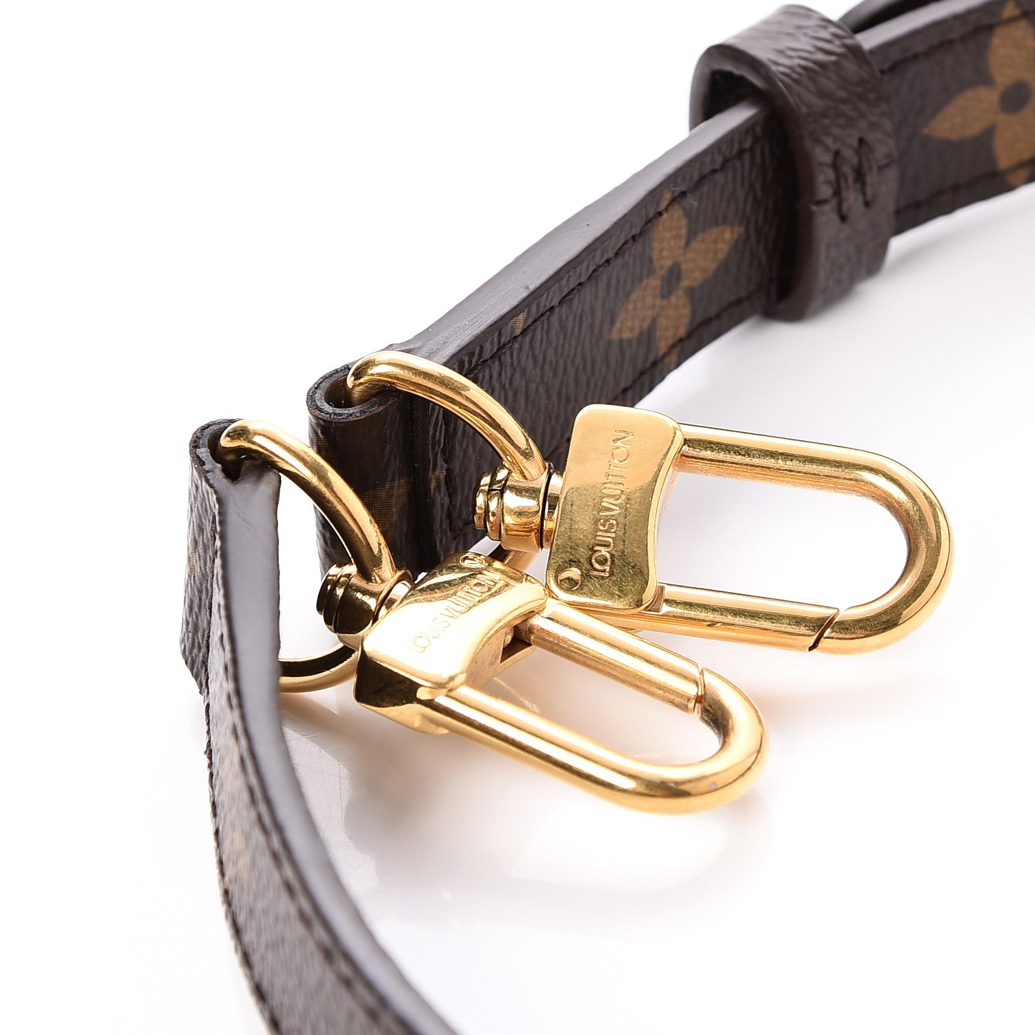 Louis Vuitton Monogram 16mm Adjustable Shoulder Strap 4 of 5