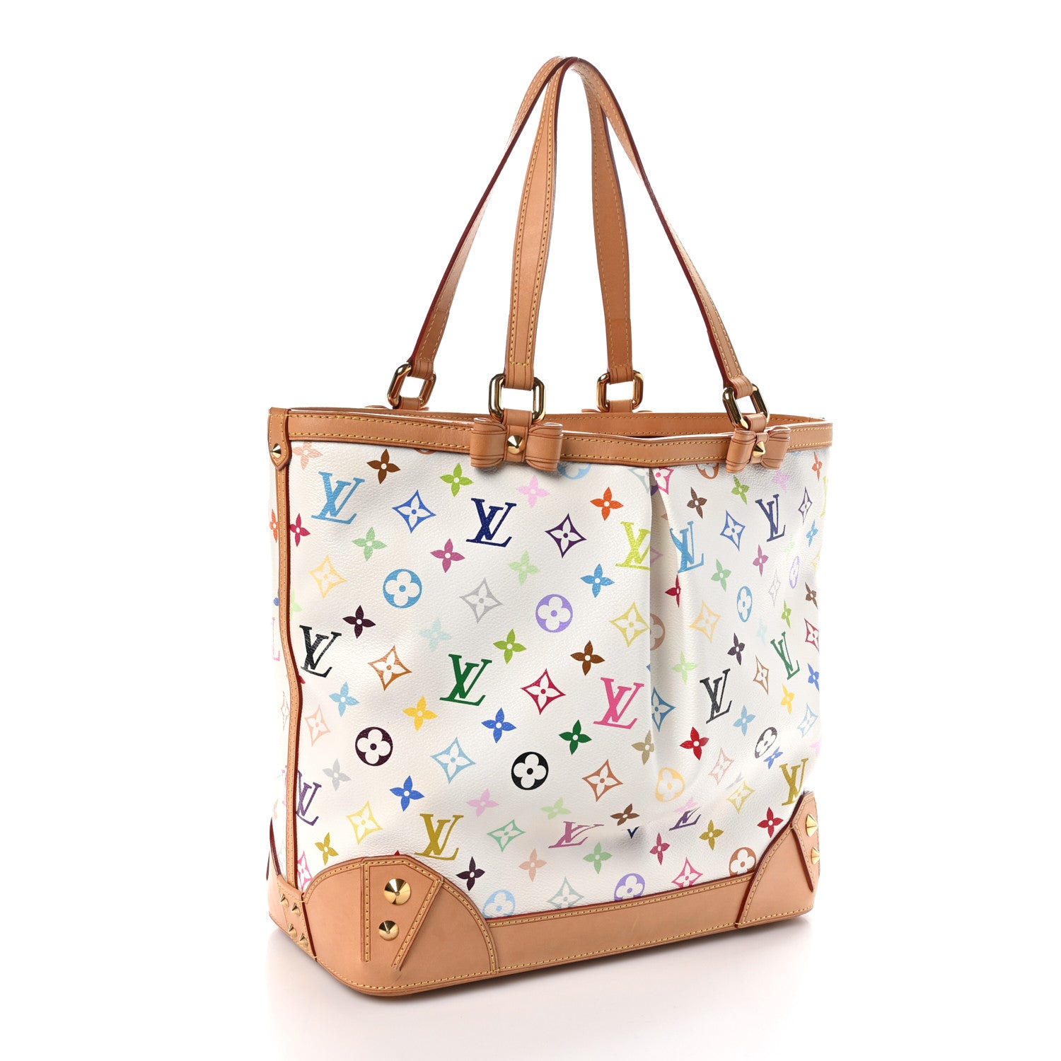 Louis Vuitton Monogram Multicolor Sharleen MM White 3 of 9
