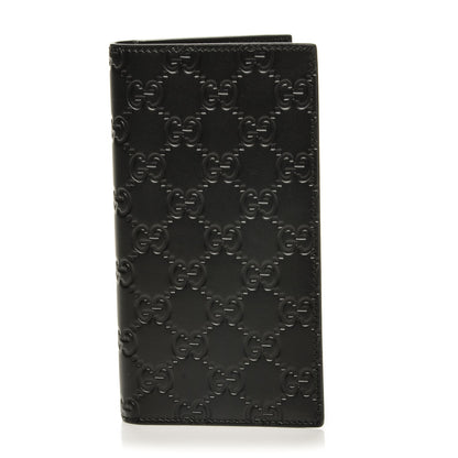 Gucci Guccissima Margaux Calfskin Avel Wallet Black 1 of 7