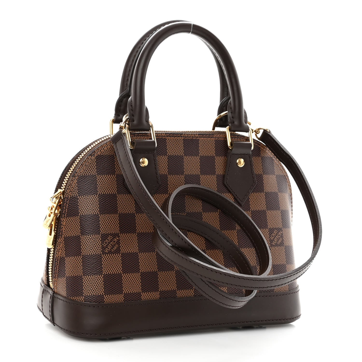 Louis Vuitton Damier Ebene Alma BB 3 of 9
