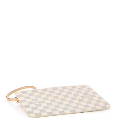 Louis Vuitton Damier Azur Neverfull MM GM Pochette 3 of 7