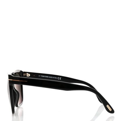 Tom Ford Amarra Polarized Sunglasses TF502 Black 3 of 8