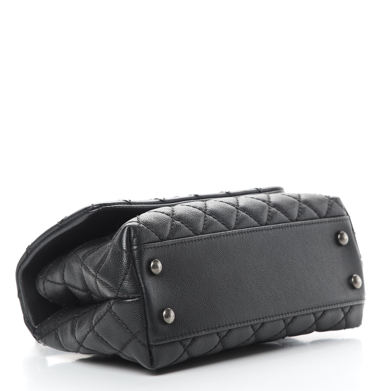 Chanel Caviar Quilted Mini Coco Handle Flap Black 4 of 11