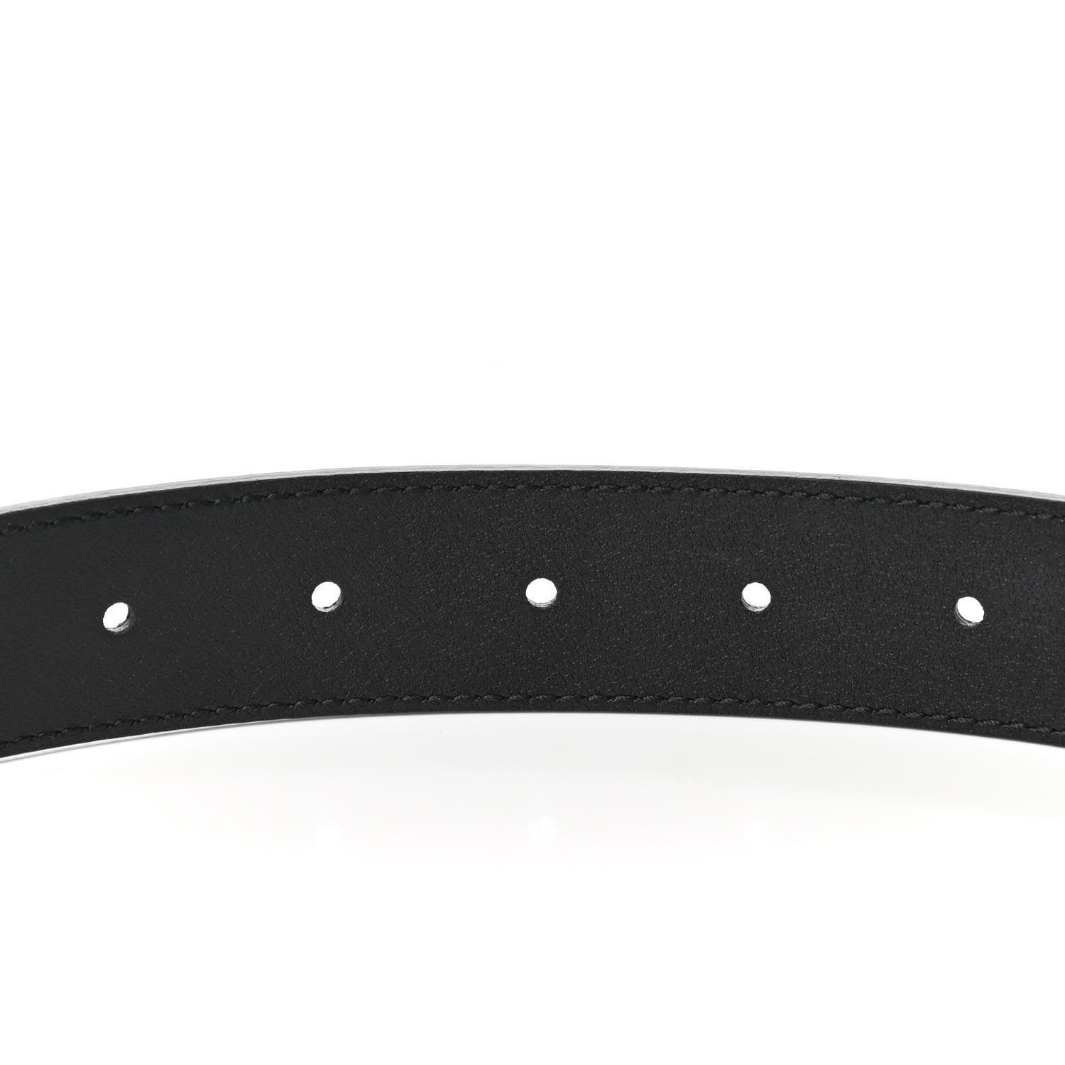 Gucci Calfskin Double G 30mm Belt 75 30 Black 3 of 5