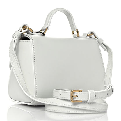 Dolce & Gabbana Calfskin Top Handle Bag White 3 of 13