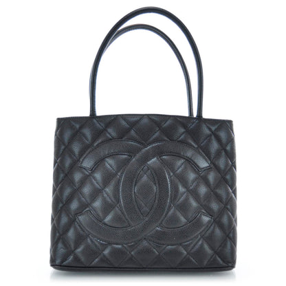Chanel Caviar Quilted Medallion Tote Black 1 of 8