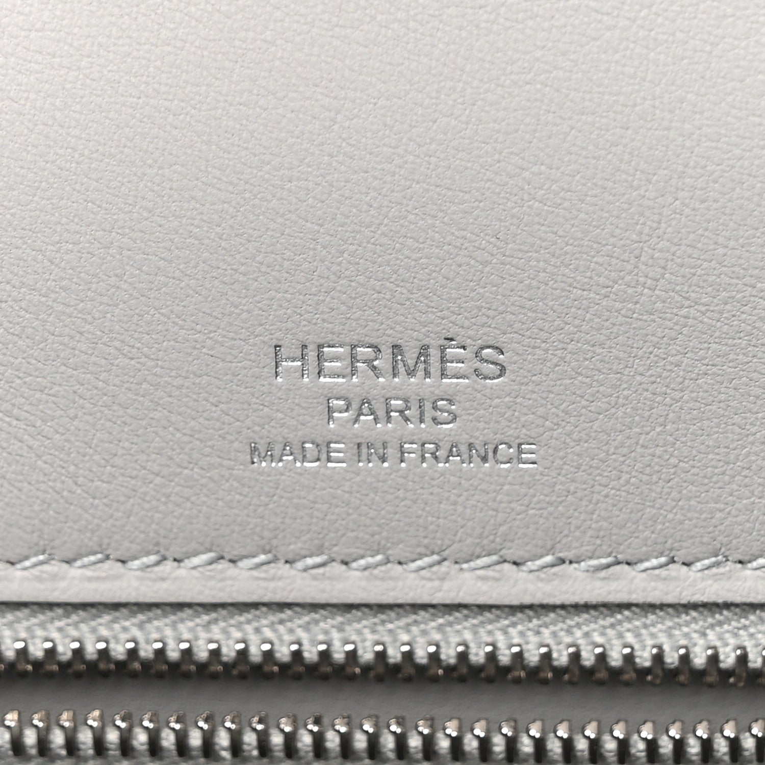 Hermes Toile H Swift Kelly Sellier 25 Ecru Bleu Glacier 6 of 11