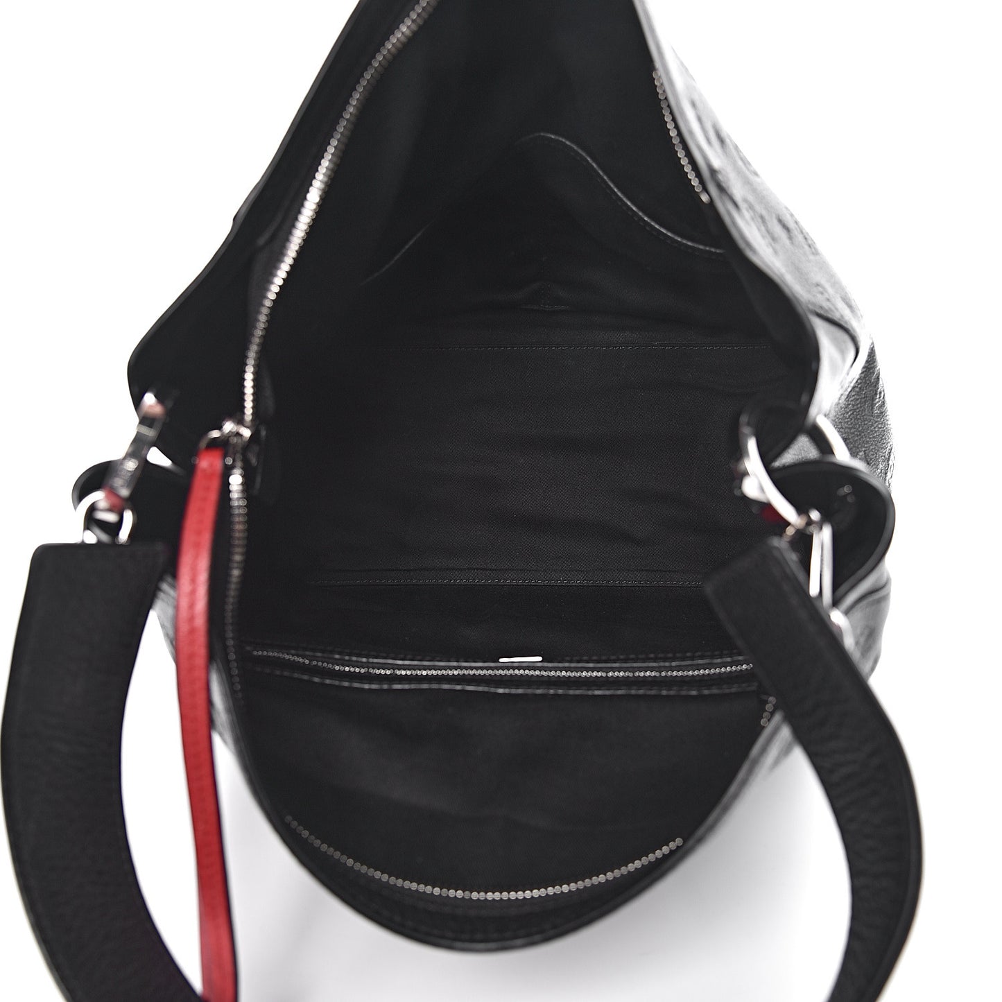 Calfskin Ottomar Large Klara Hobo Black