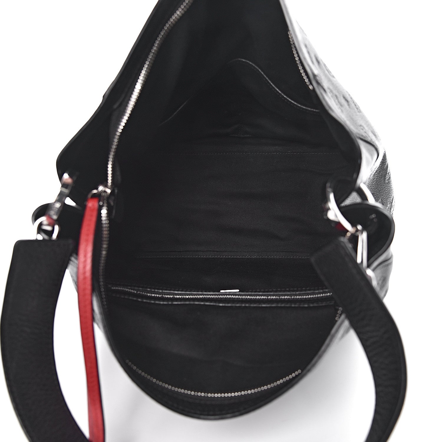 MCM Calfskin Ottomar Large Klara Hobo Black 5 of 9