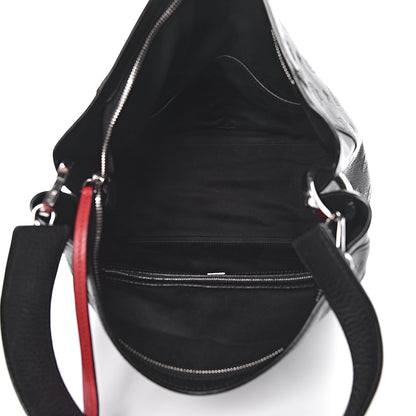 MCM Calfskin Ottomar Large Klara Hobo Black 5 of 9