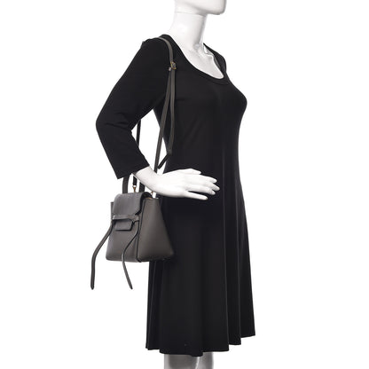 Celine Grained Calfskin Nano Belt Bag Grey 2 of 14