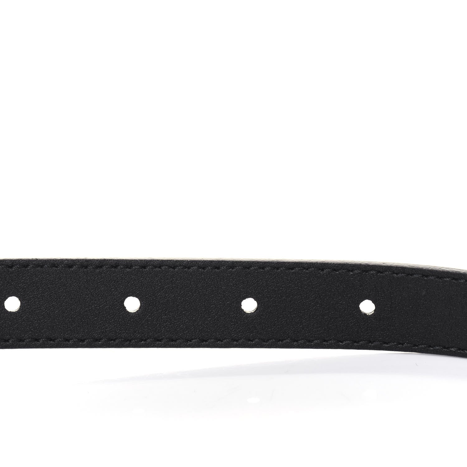 Gucci Calfskin Double G 20mm Belt 95 38 Black 6 of 7