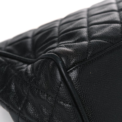 Chanel Caviar Quilted Timeless Accordion Flap Black 11 of 12