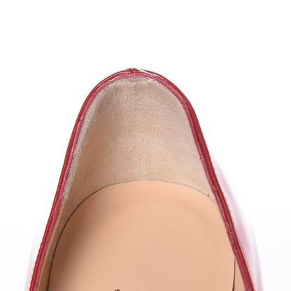 Christian Louboutin Patent New Very Prive 120 Pumps 36 Oeillet 9 of 22