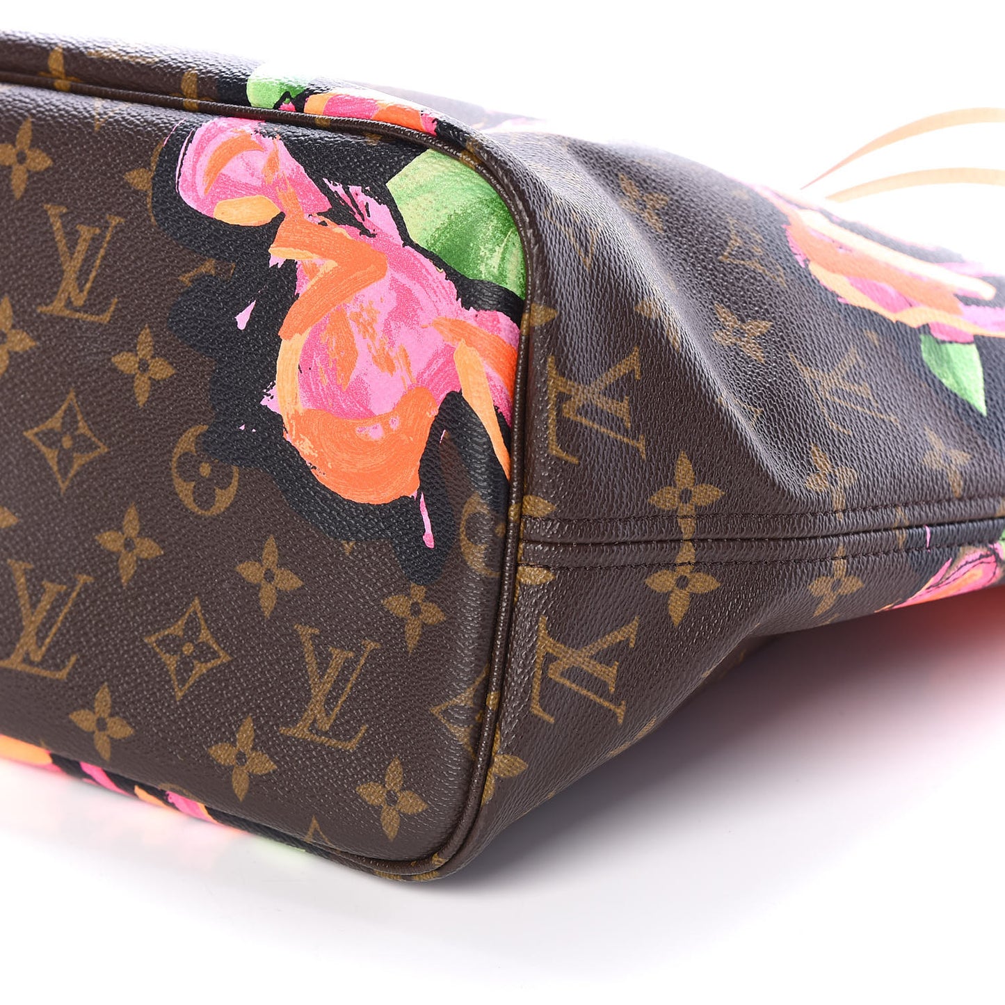Monogram Roses Neverfull MM
