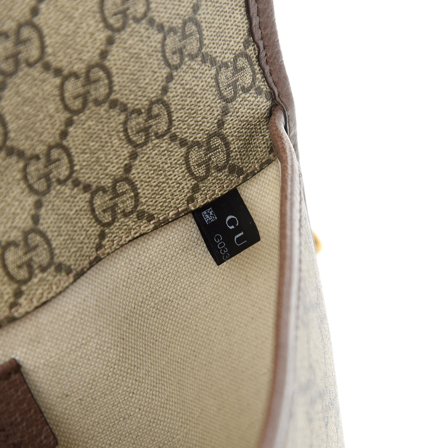 Gucci GG Supreme Monogram Neo Vintage Web Belt Bag Brown 10 of 11