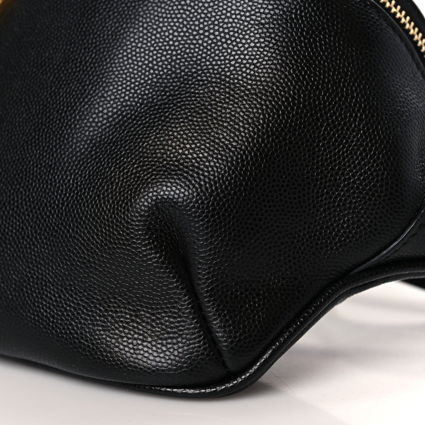 Grain De Poudre Monogram Belt Bag Black