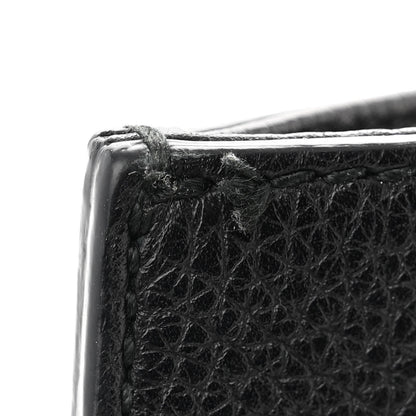 Gucci Calfskin Small GG Marmont Top Handle Bag Black 14 of 14