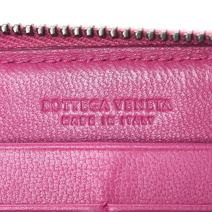 Bottega Veneta Nappa Intrecciato Zip Around Wallet Ametista 6 of 11