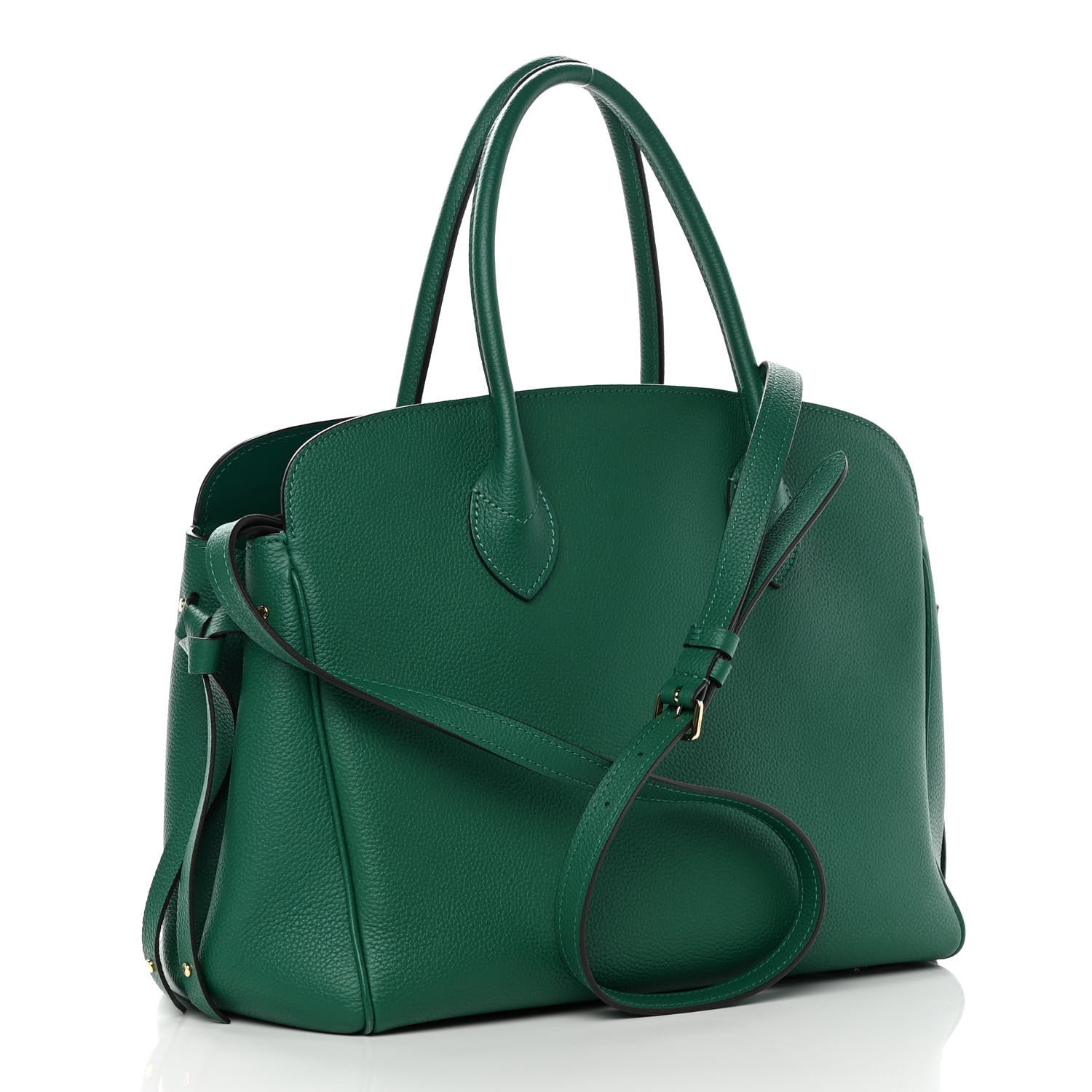 Louis Vuitton Veau Nuage Milla MM Emeraude 3 of 14