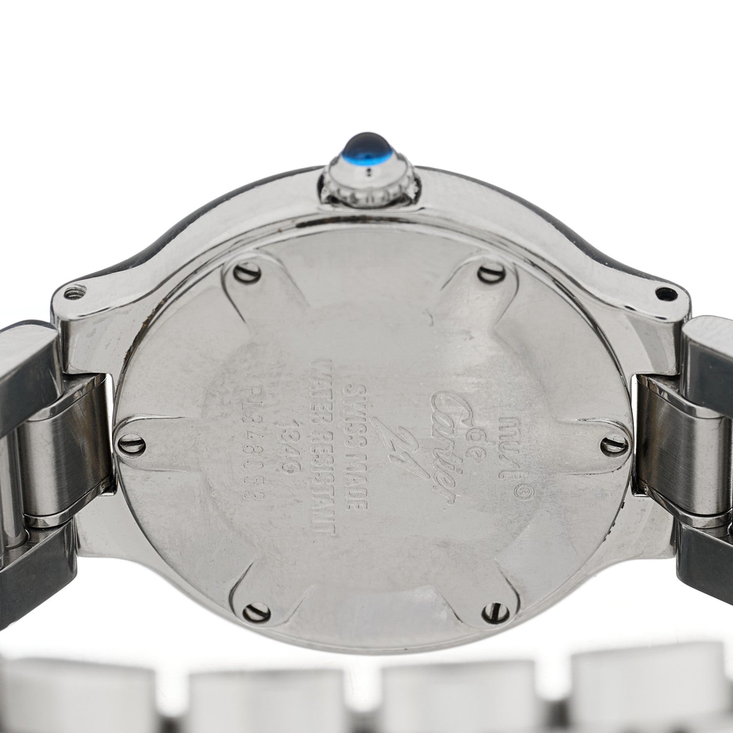 Cartier Stainless Steel 28mm Must De 21 Quartz Watch 4 of 4