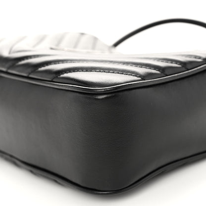 Saint Laurent Calfskin Matelasse Monogram Lou Camera Bag Black 9 of 9
