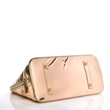 Louis Vuitton Monogram Miroir Alma MM Gold 12 of 18
