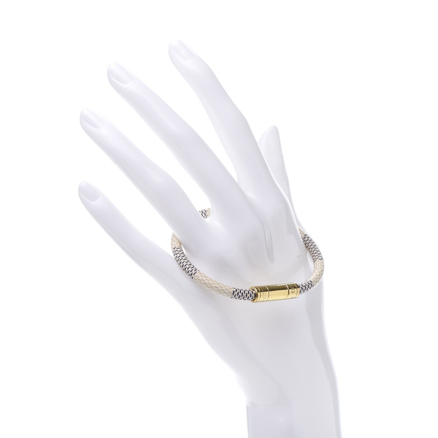 Louis Vuitton Damier Azur Keep It Bracelet 17 2 of 4