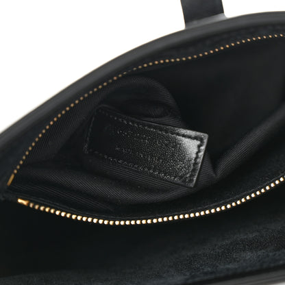 Saint Laurent SAINT LAURENT Smooth Calfskin Le 5 A 7 Hobo Black 7 of 10