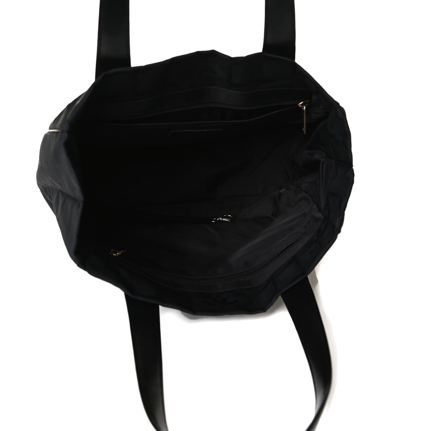 Chanel Nylon Small Travel Tote Black 4 of 13